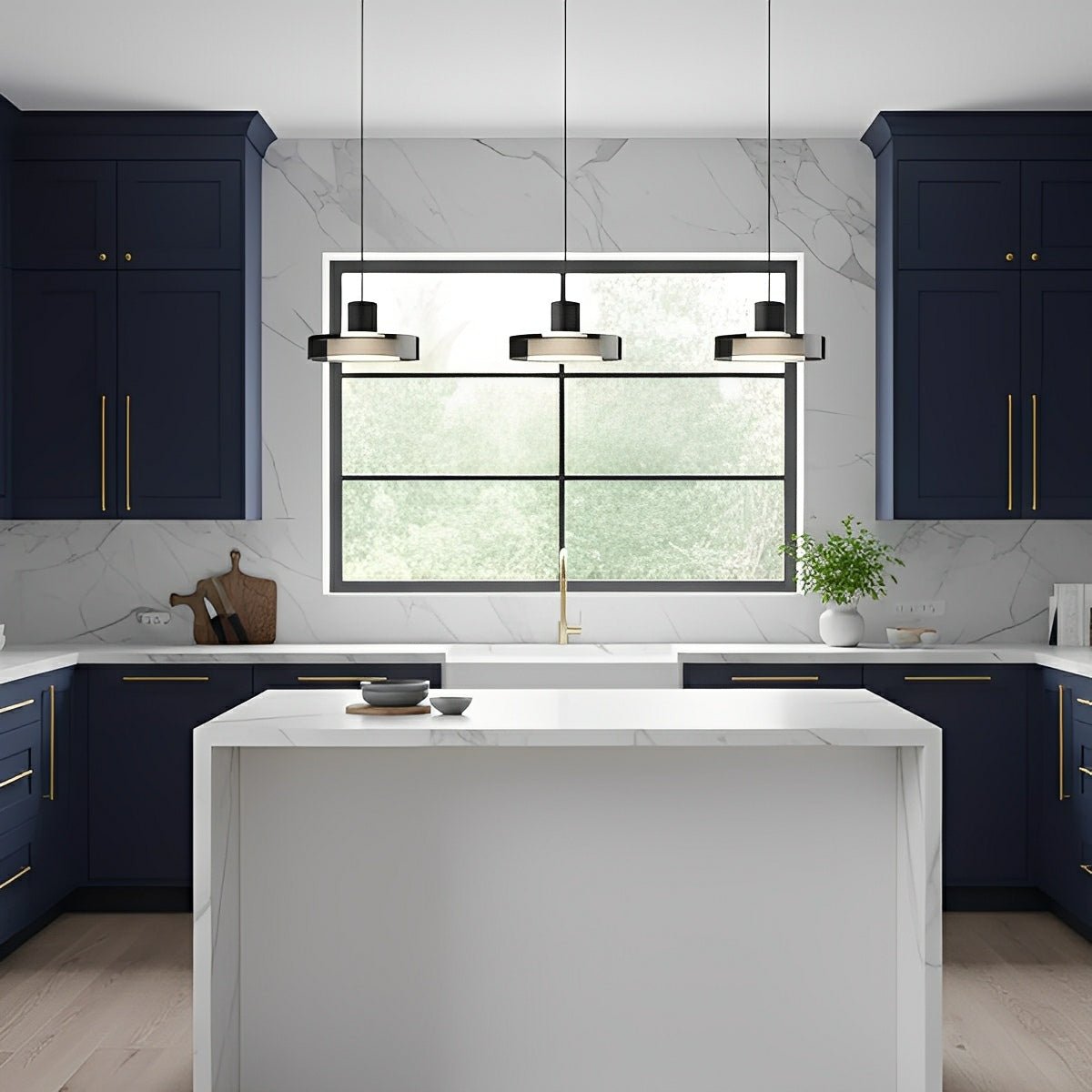 Lavisa - Modern Minimalist Glass Bar Pendant Light