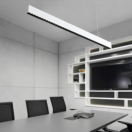 Lavisa - Modern Dimmable Grille LED Strip Pendant Lamp