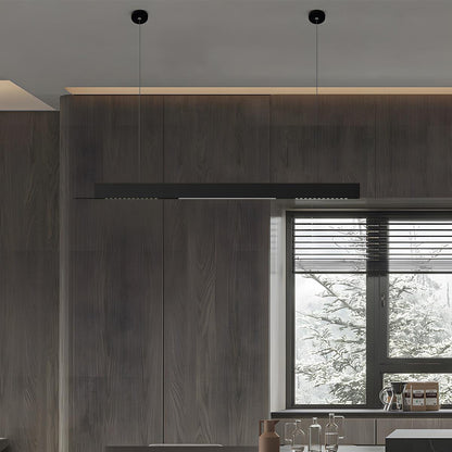 Lavisa - Modern Dimmable Grille LED Strip Pendant Lamp
