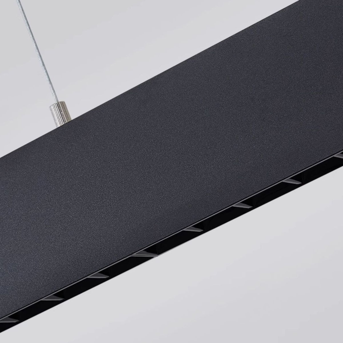 Lavisa - Modern Grille LED Linear Office Pendant Light