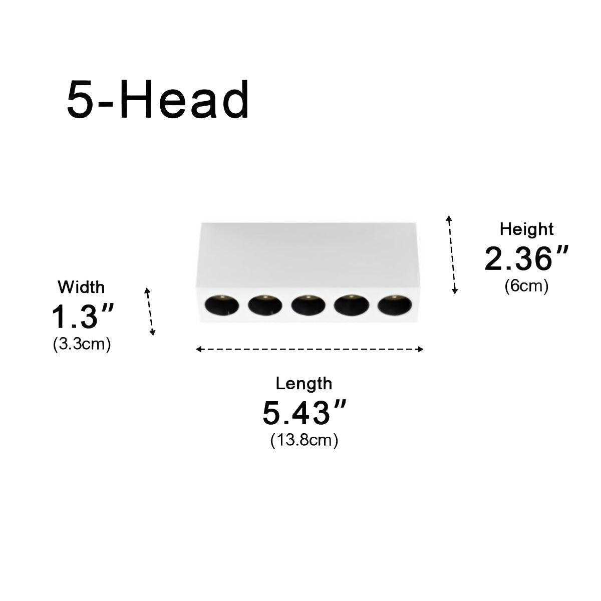Lavisa - Modern Minimalist LED Long Strip Linear Spotlight
