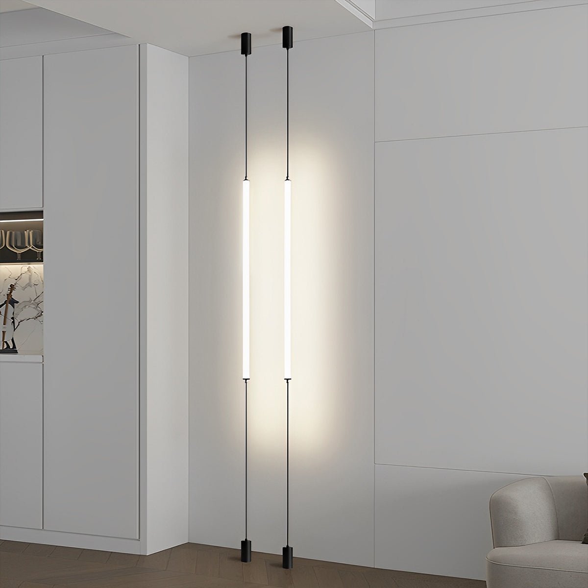 Lavisa - Minimalist Linear LED Strip Wall Light