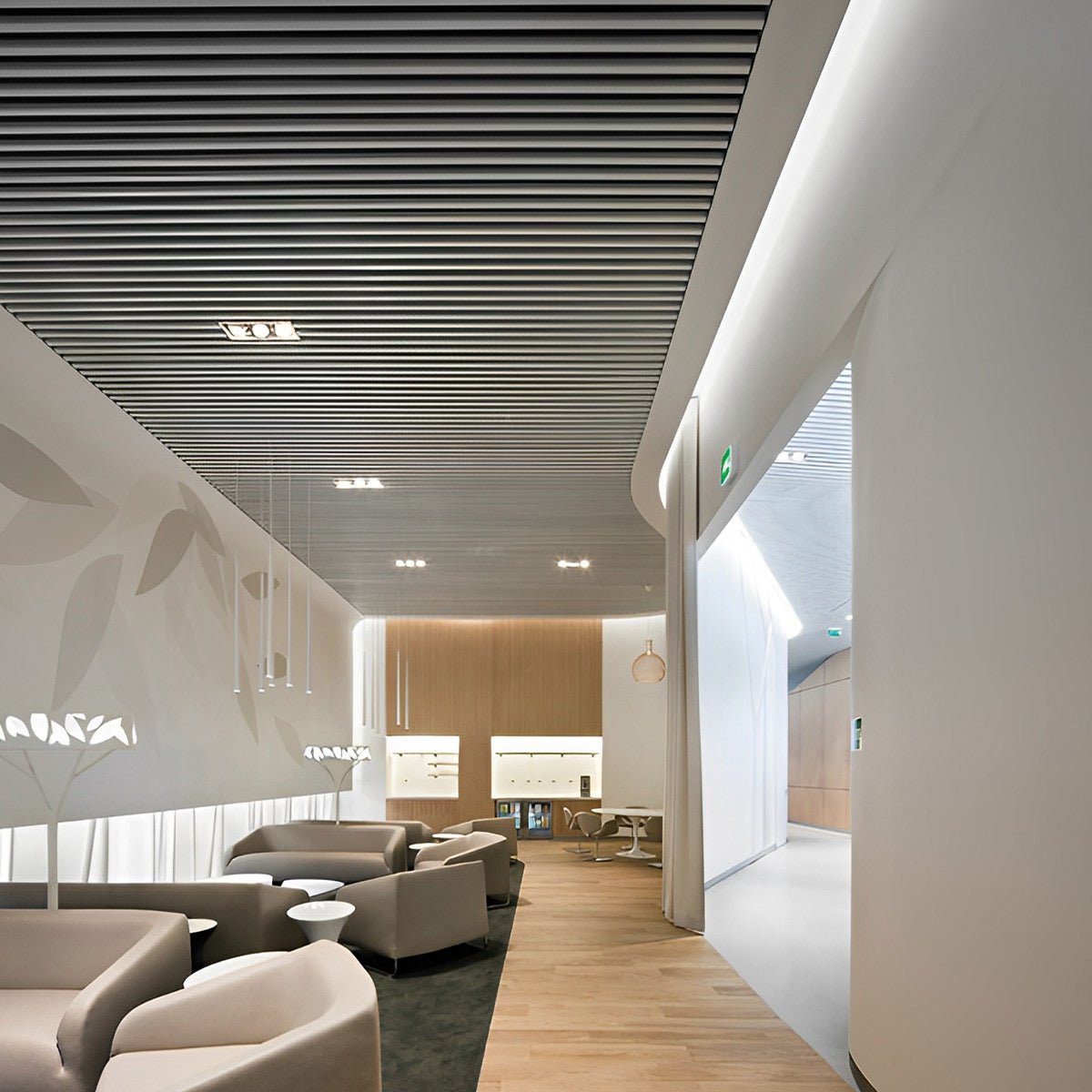 Lavisa - Modern Minimalist Linear Long Strip LED Pendant Light