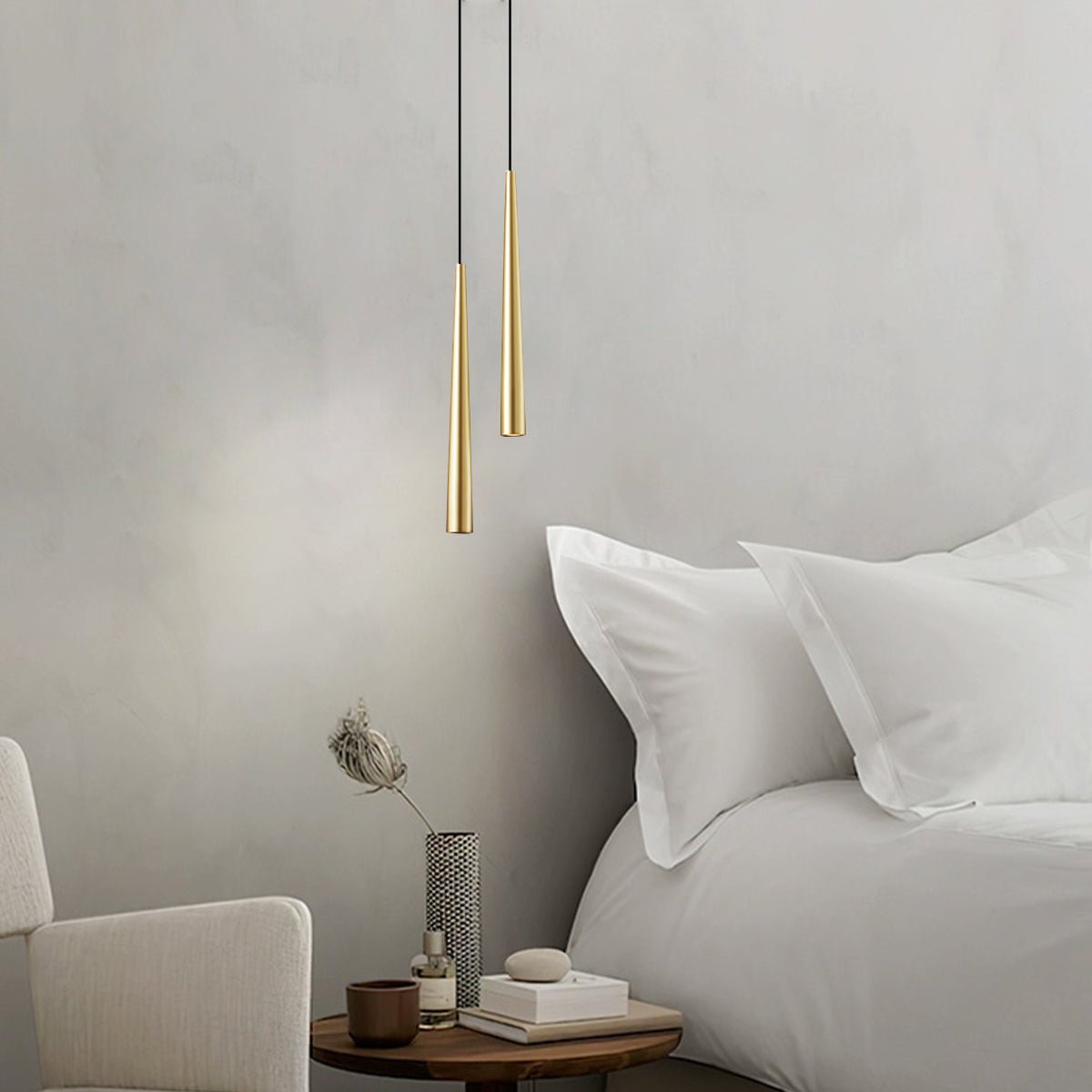 Lavisa - Modern Minimalist Long Strip LED Pendant Light