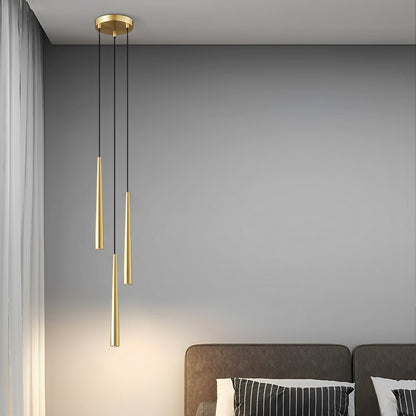 Lavisa - Modern Minimalist Long Strip LED Pendant Light