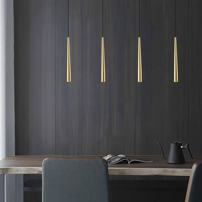 Lavisa - Modern Minimalist Long Strip LED Pendant Light