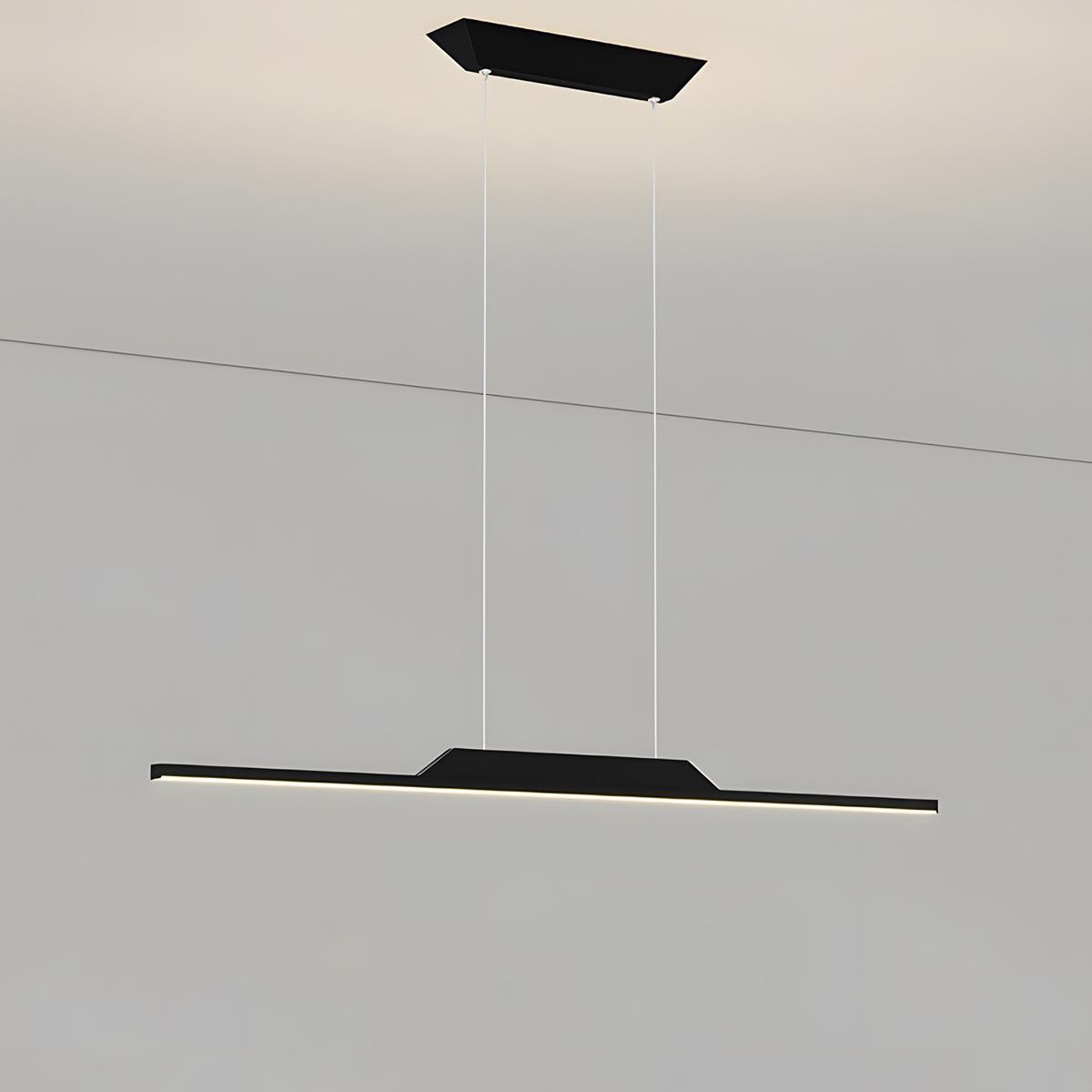 Lavisa - Modern Minimalist Long Strip Line LED Pendant Light