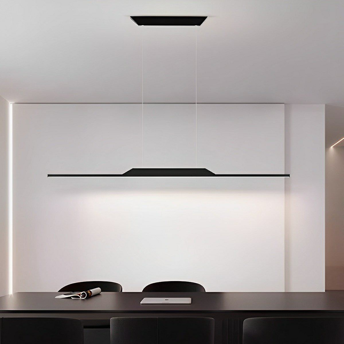 Lavisa - Modern Minimalist Long Strip Line LED Pendant Light