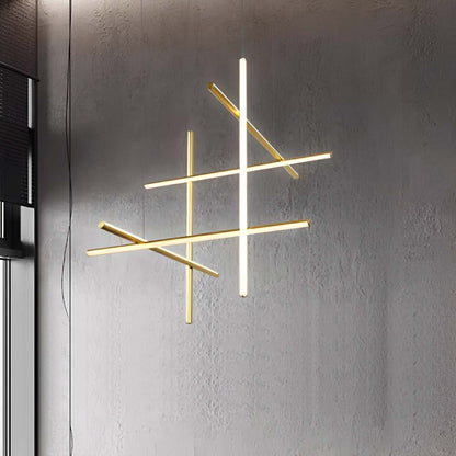 Lavisa - Modern Minimalist Geometric Linear LED Pendant Light