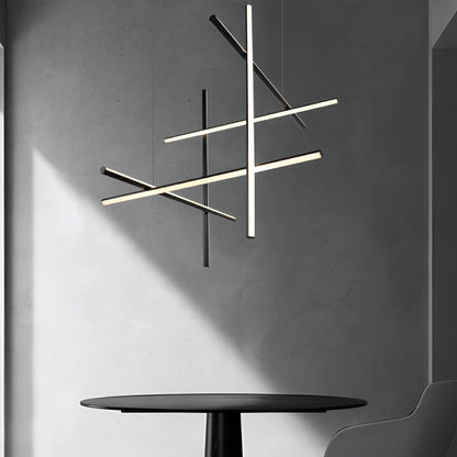 Lavisa - Modern Minimalist Geometric Linear LED Pendant Light