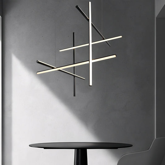 Lavisa - Modern Minimalist Geometric Linear LED Pendant Light