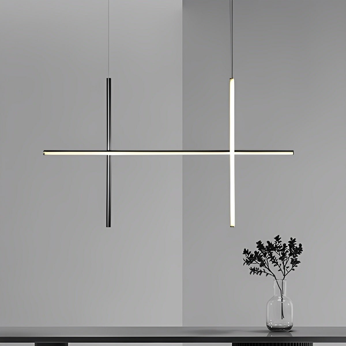 Lavisa - Modern Minimalist Geometric Linear LED Pendant Light
