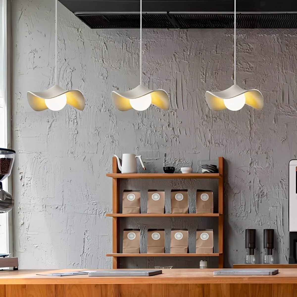 Lavisa - Modern Minimalist Concrete LED Pendant Light