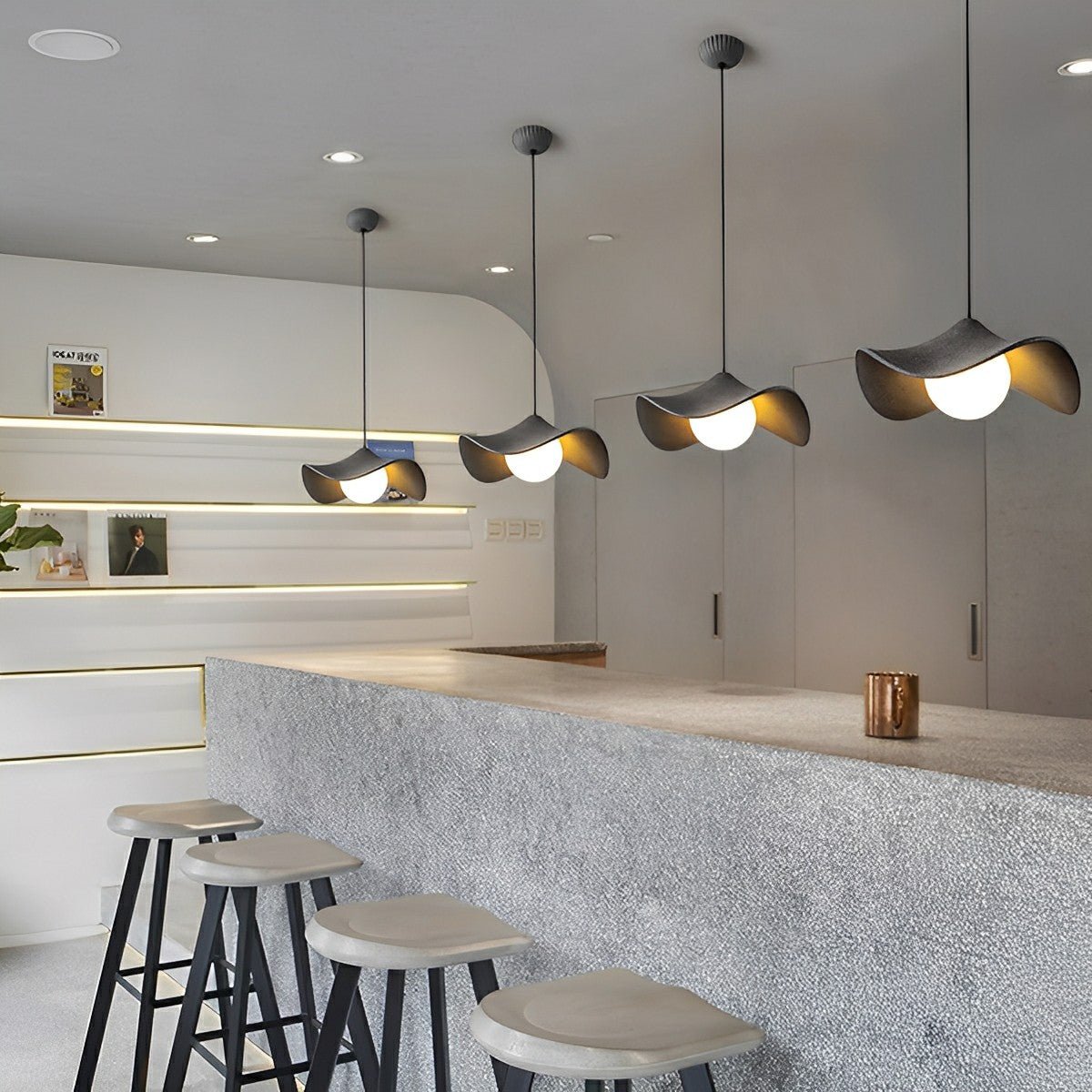 Lavisa - Modern Minimalist Concrete LED Pendant Light