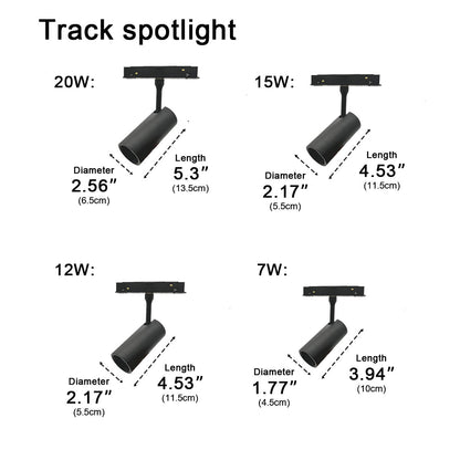 Lavisa - Modern Minimalist Magnetic DIY Recessed LED Track Light