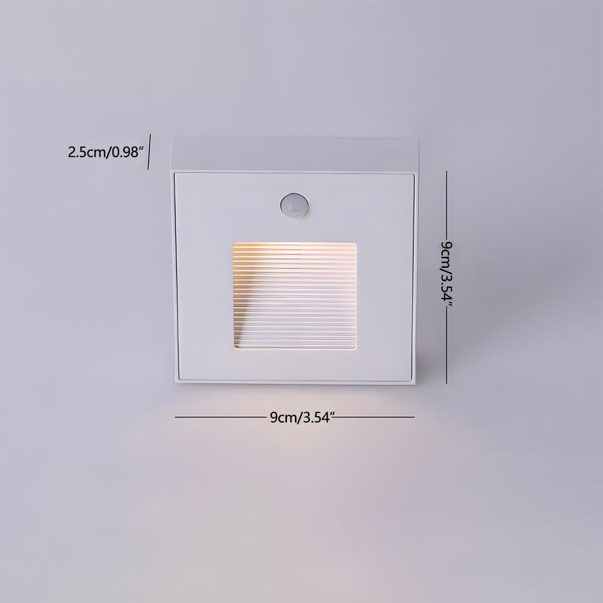 Lavisa - Modern Minimalist Motion Sensor LED Wall Stairway Light