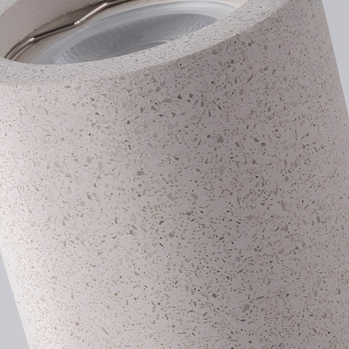 Lavisa - Modern Minimalist Round Concrete LED Ceiling Light