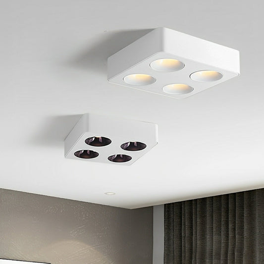 Lavisa - Modern Minimalist Square LED Indoor Ceiling Spotlight