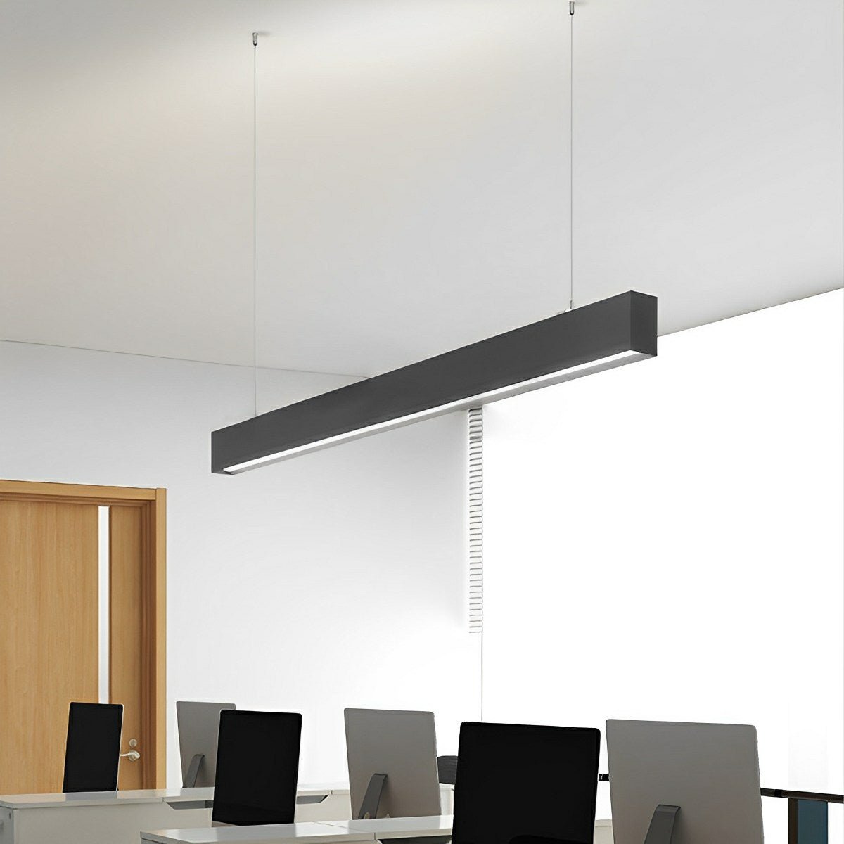 Lavisa - Minimalist Up and Down Linear LED Suspended Pendant Light