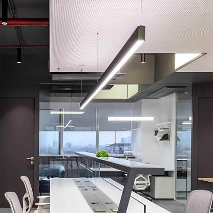 Lavisa - Minimalist Up and Down Linear LED Suspended Pendant Light