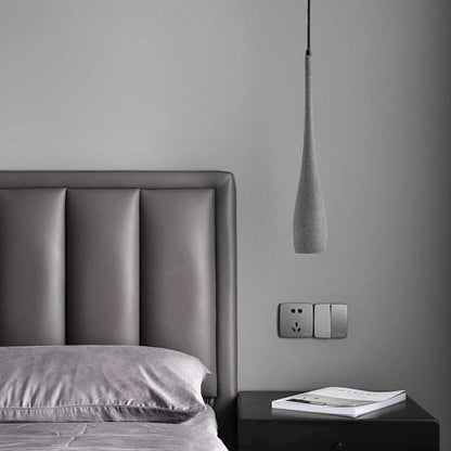 Lavisa - Modern Minimalist Water Drop Concrete LED Pendant Light