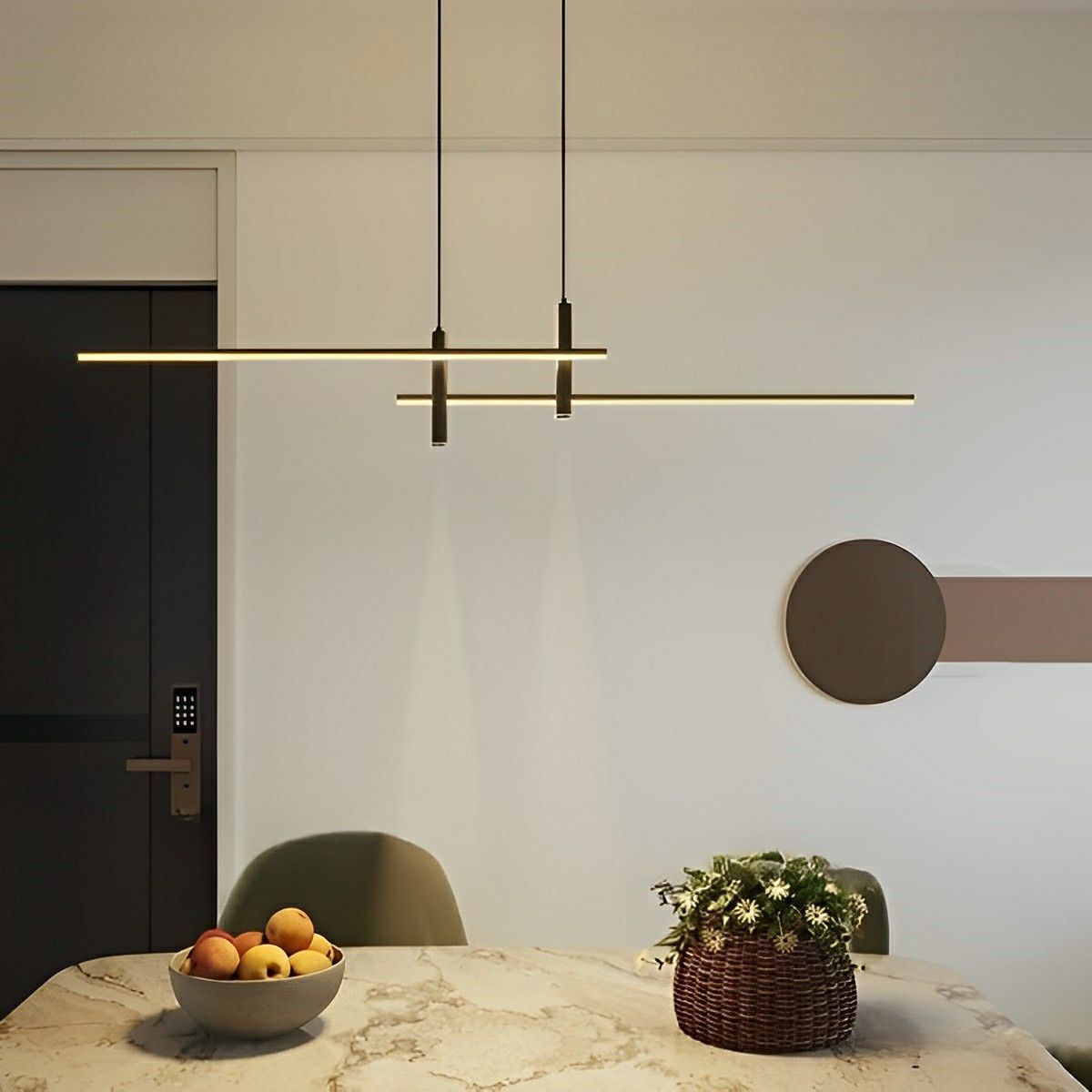 Lavisa - Dimmable Minimalist LED Linear Pendant Light