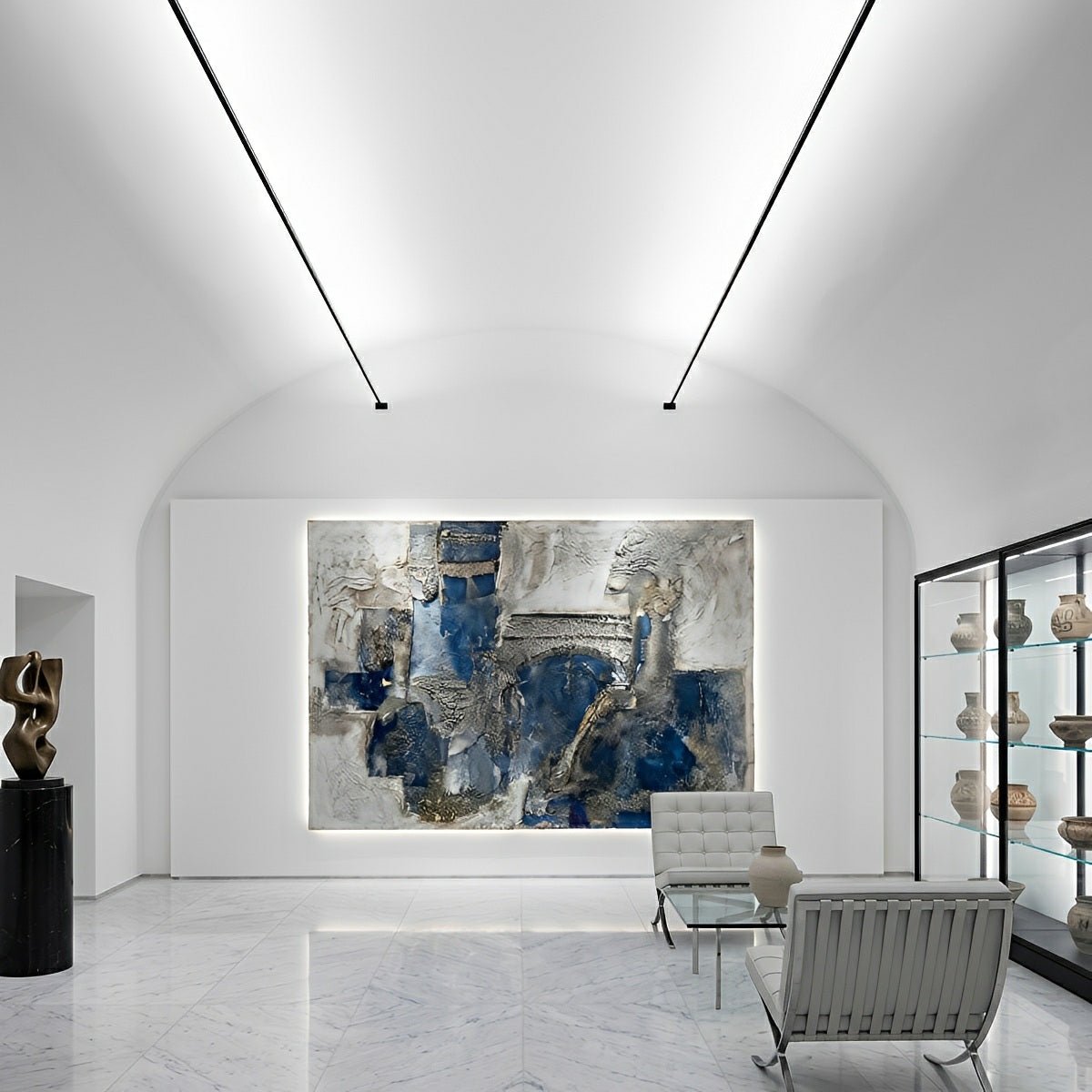Lavisa - Modern Rotatable LED Linear Strip Light for Ceiling