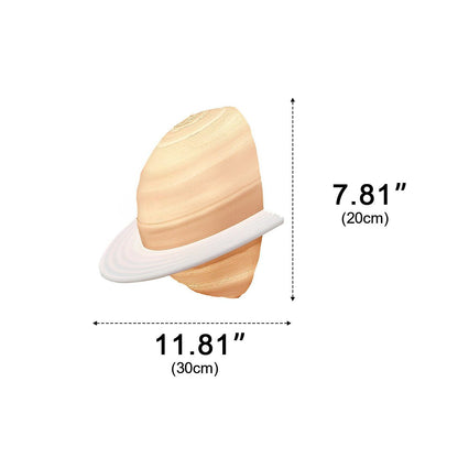 Lavisa - Modern Semicircle Saturn 3D Planet LED Indoor Wall Light