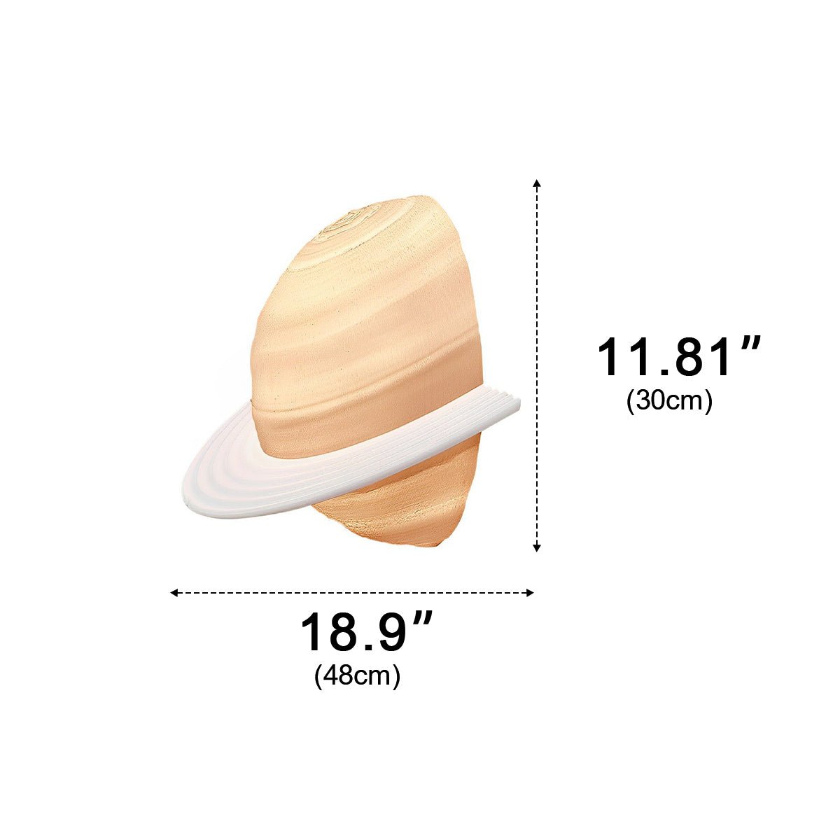 Lavisa - Modern Semicircle Saturn 3D Planet LED Indoor Wall Light