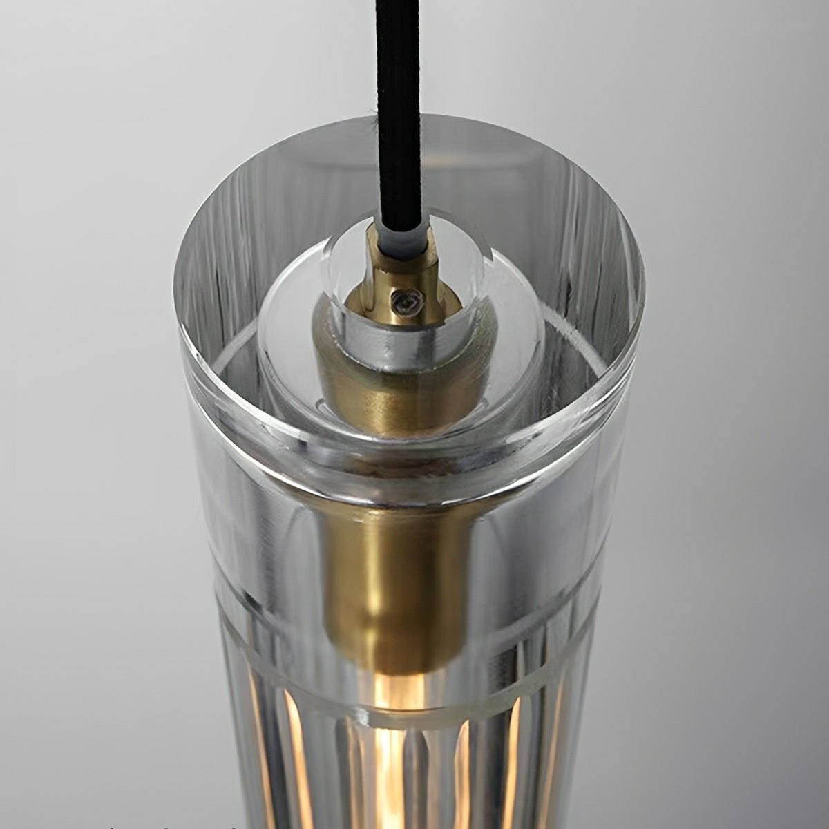 Lavisa - Slim Cylindrical Crystal LED Pendant Light