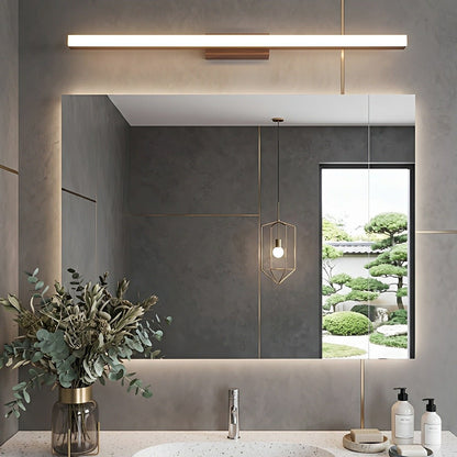 Lavisa - Modern Wood LED Vanity Light Minimalist Bathroom Mirror Wall Sconce