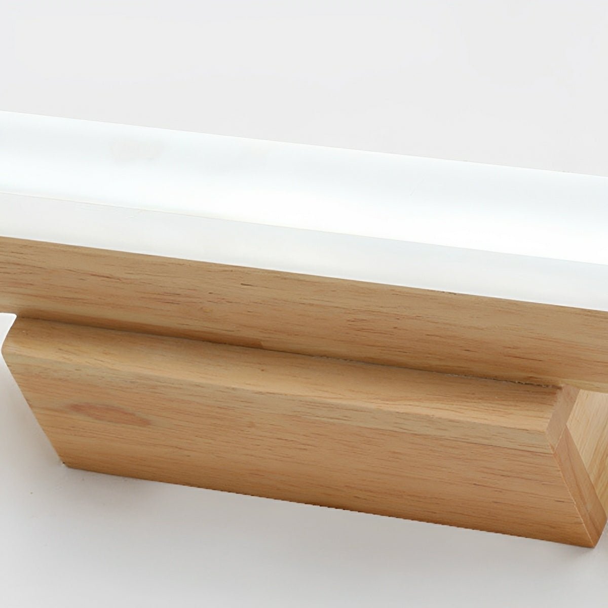 Lavisa - Modern Wood LED Vanity Light Minimalist Bathroom Mirror Wall Sconce