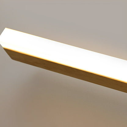Lavisa - Modern Wood LED Vanity Light Minimalist Bathroom Mirror Wall Sconce