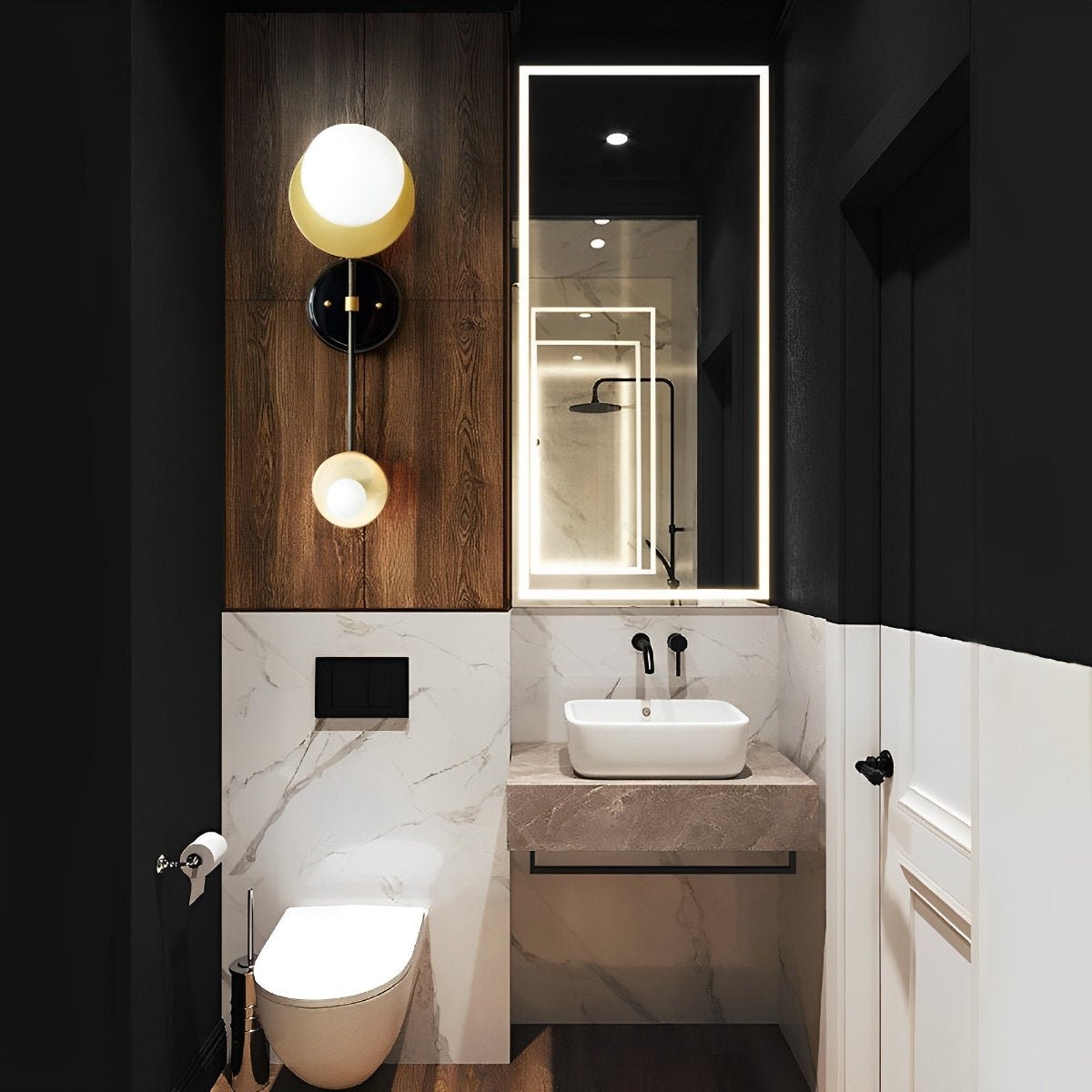 Lavisa - Nordic Scepter Long Arm Wall Sconce