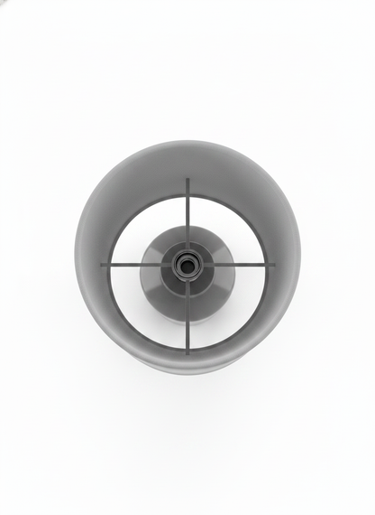 Lavisa Modern Gray Ceramic Table Lamp with fabric drum shade (View 2)
