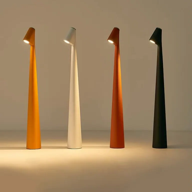 Lavisa wireless LED table lamp with touch control in a modern minimalist design