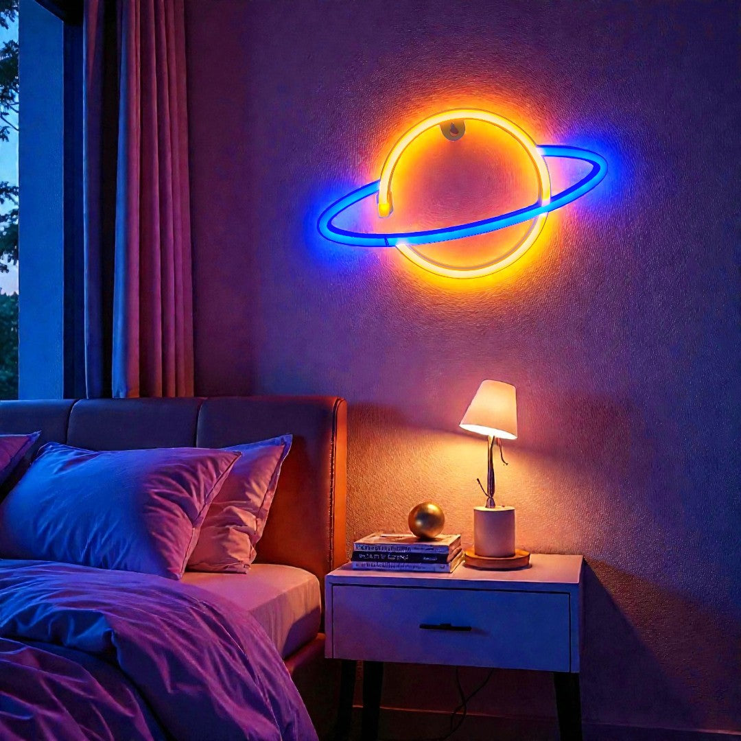 Lavisa - Multicolored Neon LED Wall Light