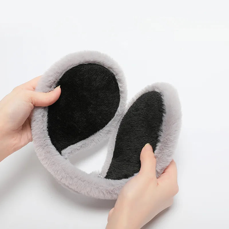 Lavisa - Plush Winter Ear Muffs with Earpiece