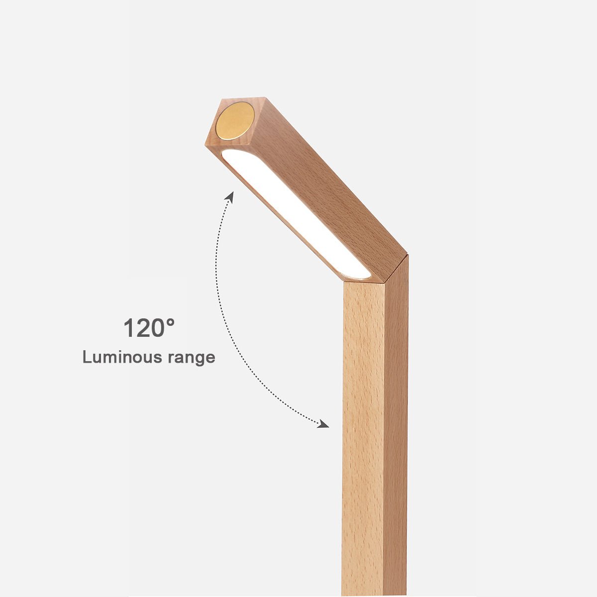 Lavisa - Portable Modern LED Wood Table Lamp
