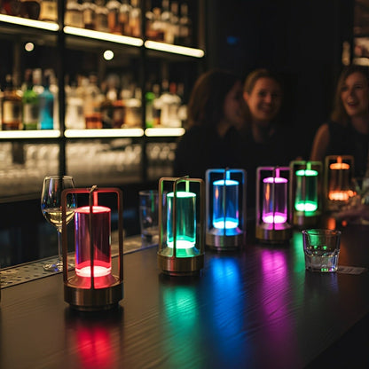 Lavisa - Portable RGB Table Lamp Touch Dimming Night Light