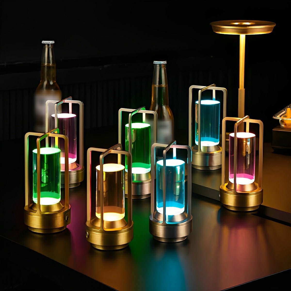Lavisa - Portable RGB Table Lamp Touch Dimming Night Light