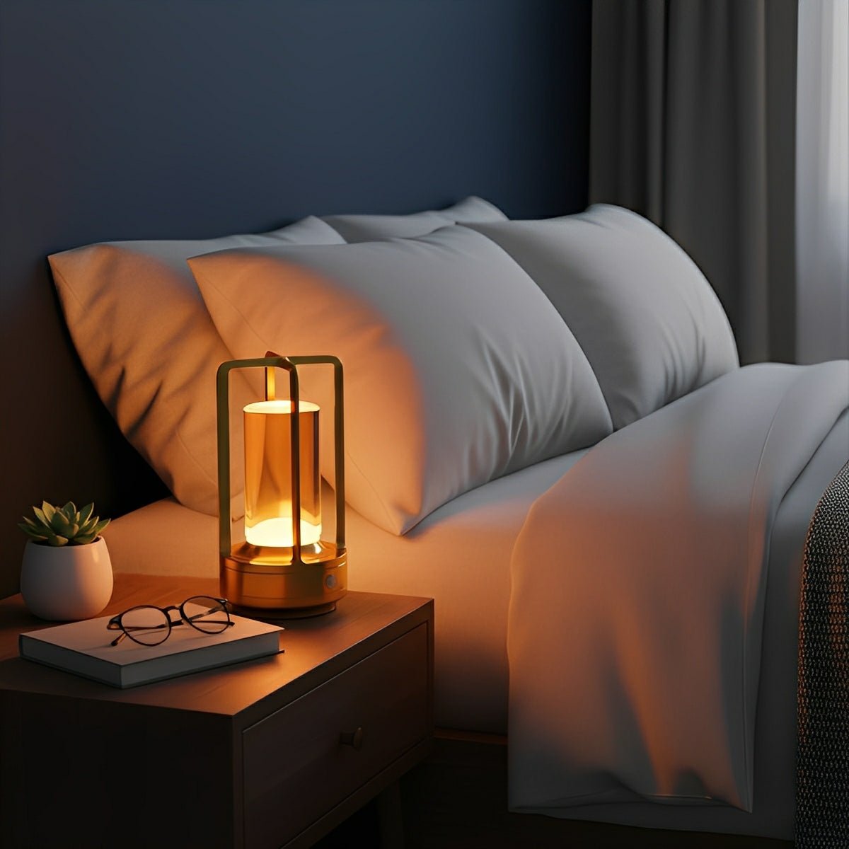 Lavisa - Portable RGB Table Lamp Touch Dimming Night Light