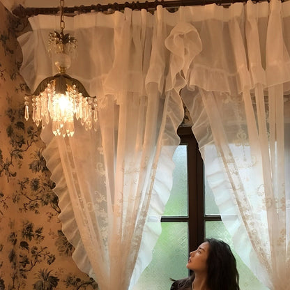Lavisa - Rustic Floral Crystal Chandelier Light