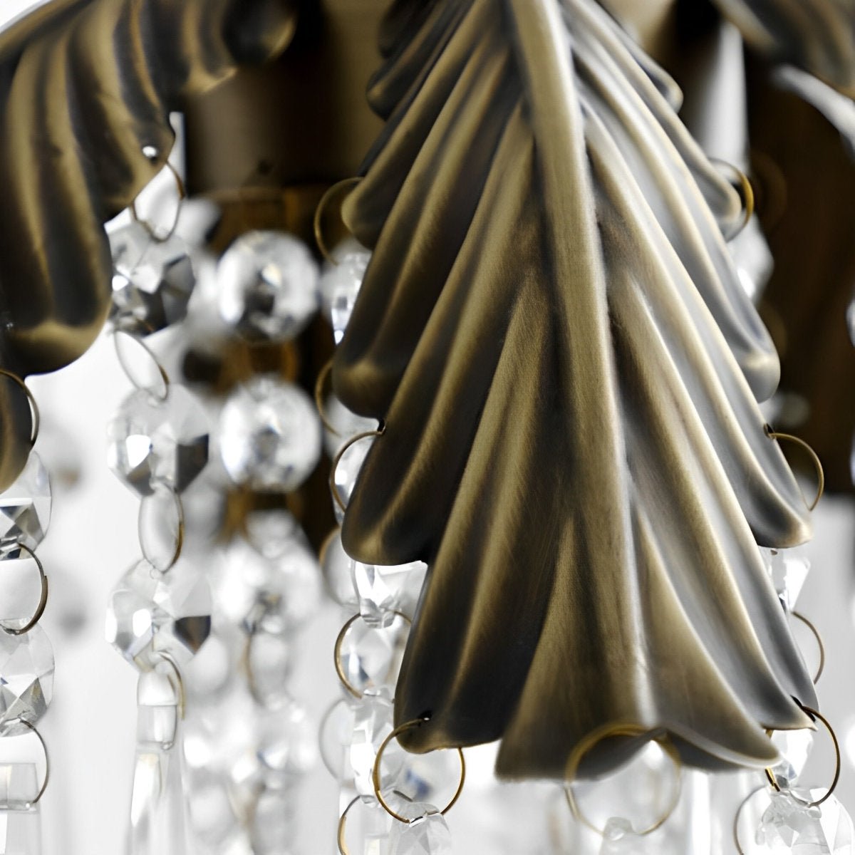 Lavisa - Rustic Floral Crystal Chandelier Light