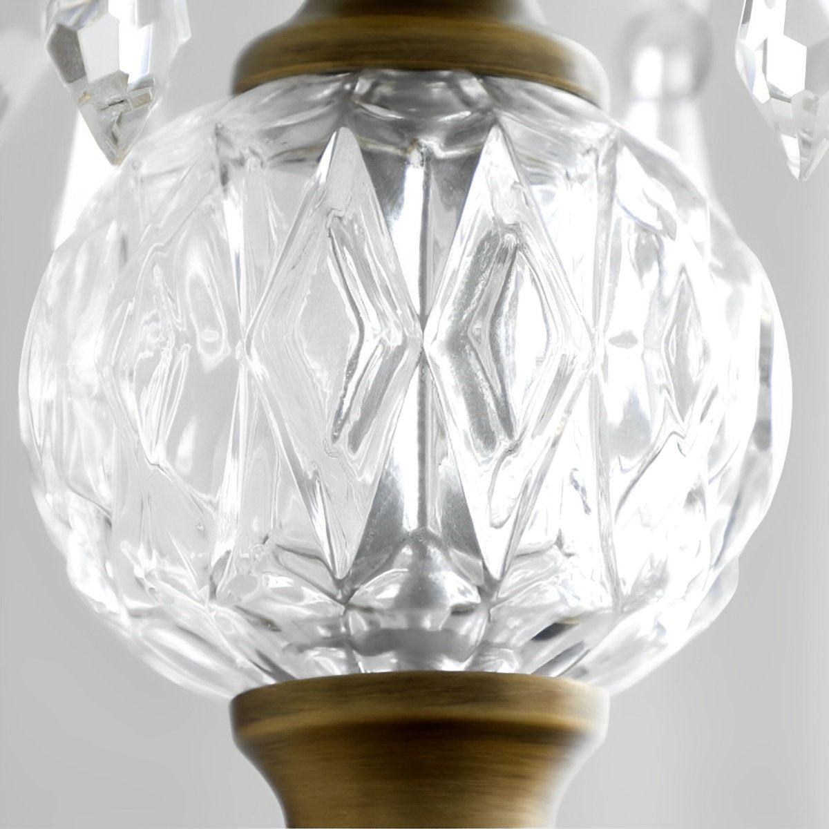 Lavisa - Rustic Floral Crystal Chandelier Light