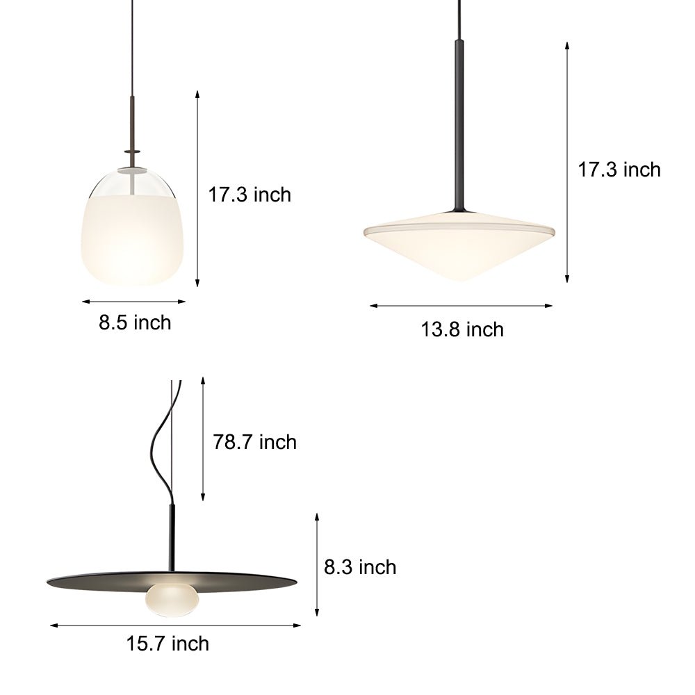 Lavisa - Modern Glass Ball Pendant Light