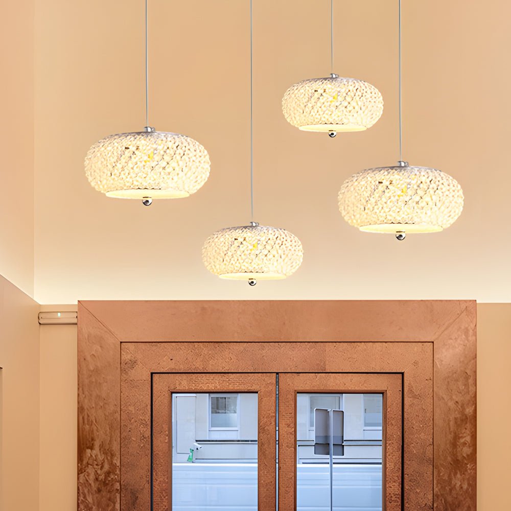 Lavisa - Small Crystal Drum Pendant Light