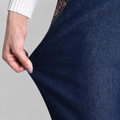 Lavisa - Comfortable High Waist Straight Leg Pants for Women