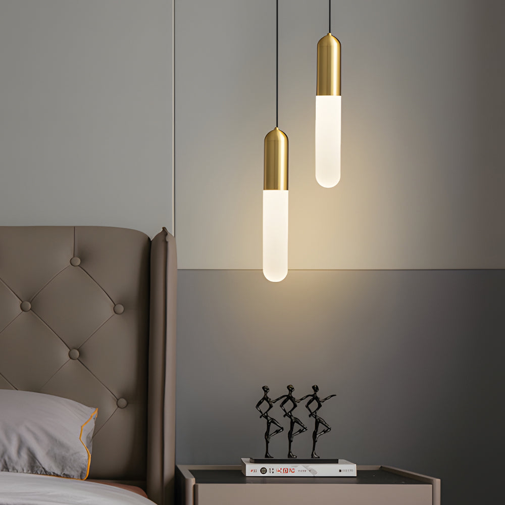 Lavisa - Long Copper Pendant Light
