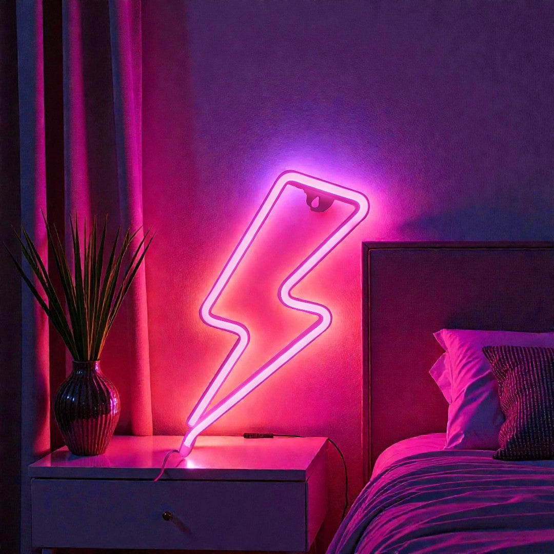Lavisa - Multicolored Neon LED Wall Light